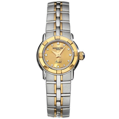 Raymond Weil  Quartz Diamond Two-Tone Stainless Steel Watch 9640-STG-10081 