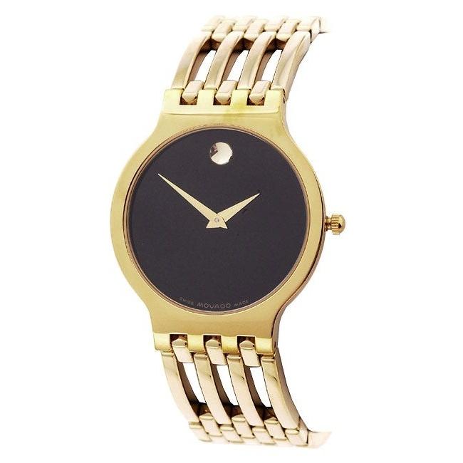 Movado Esperanza Quartz Gold-Tone Stainless Steel Watch 0600452 
