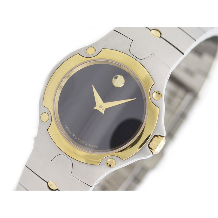 Movado Casual Quartz Two-Tone Stainless Steel Watch 0604485 