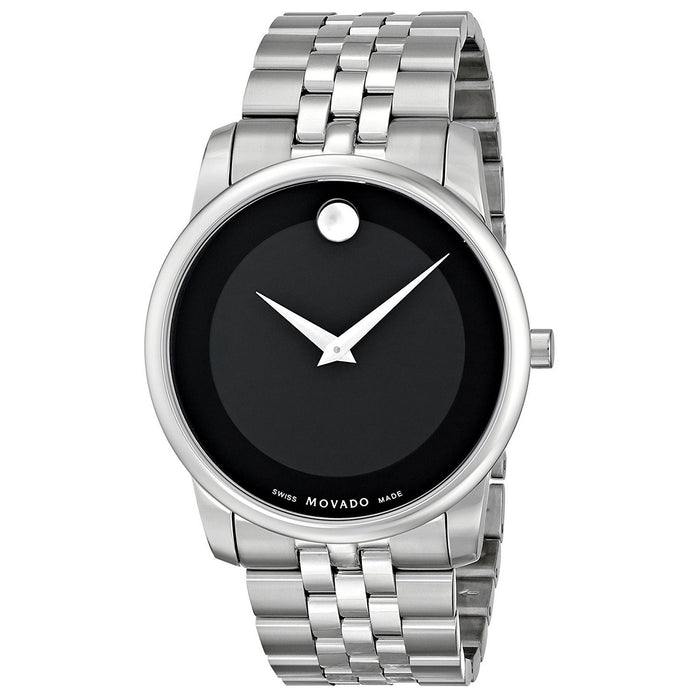 Movado Museum Quartz Stainless Steel Watch 0606504 