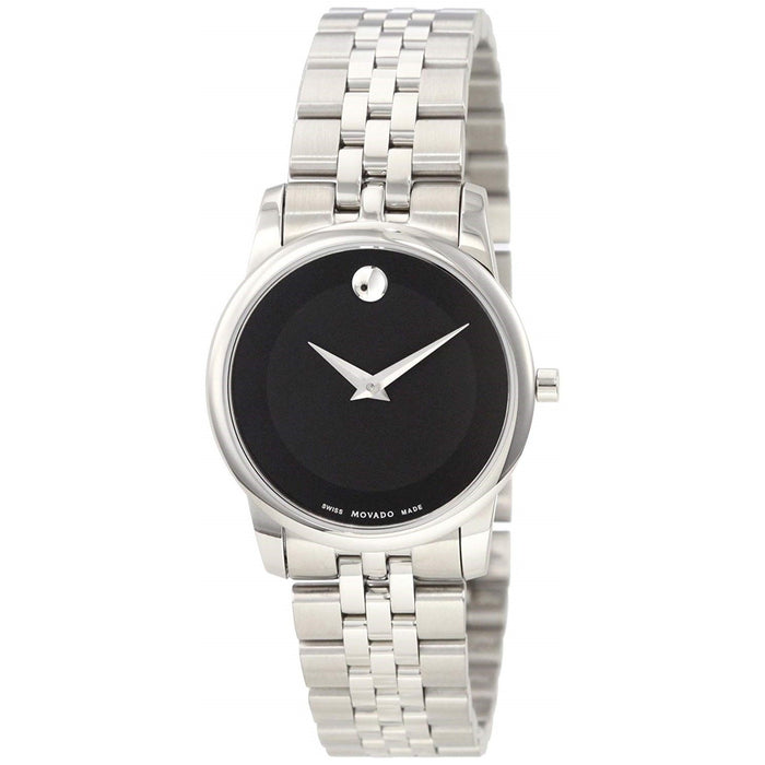 Movado Museum Quartz Stainless Steel Watch 0606505 