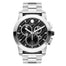 Movado Vizio Quartz Chronograph Stainless Steel Watch 0606551 