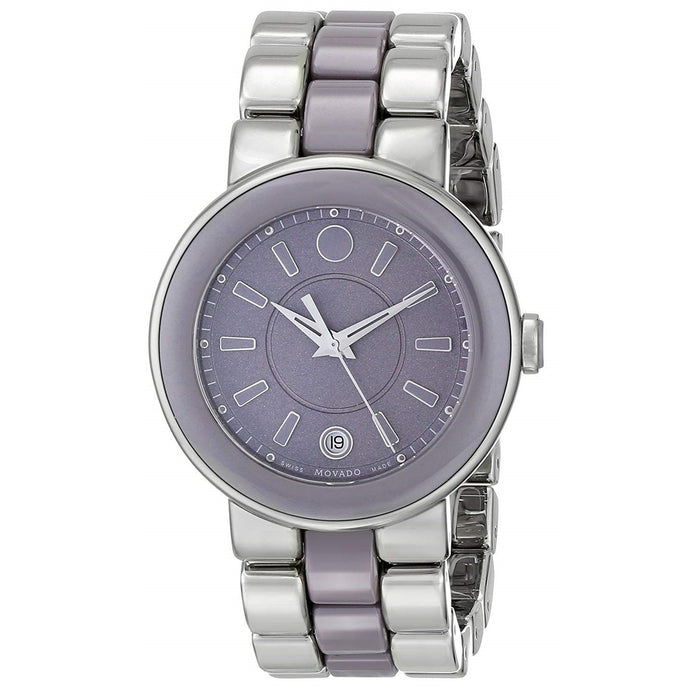 Movado Cerena Quartz Two-Tone Stainless Steel Watch 0606553 
