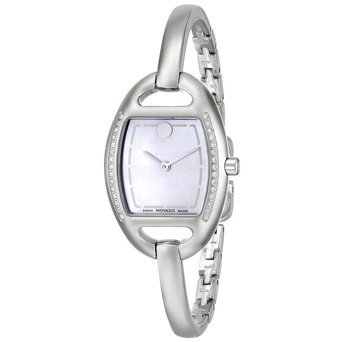 Movado Miri Quartz Diamond Stainless Steel Watch 0606607 