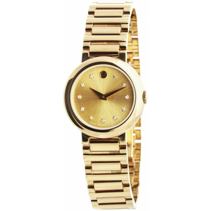 Movado Concerto Quartz Stainless Steel Watch 0606791 
