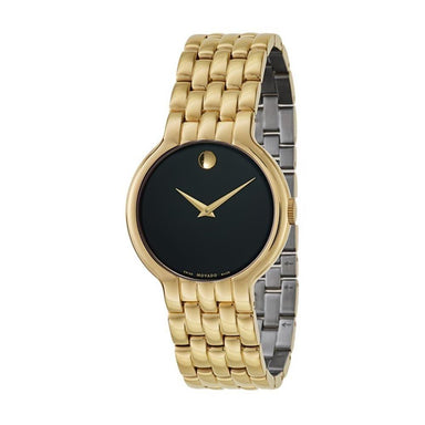 Movado Vetur  Quartz Gold-Tone Stainless Steel Watch 0606934 