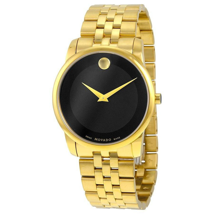 Movado Museum Quartz Gold-tone Stainless Steel Watch 0606997 
