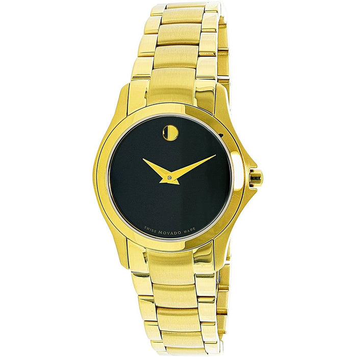 Movado Masino Quartz Gold-Tone Stainless Steel Watch 0607027 