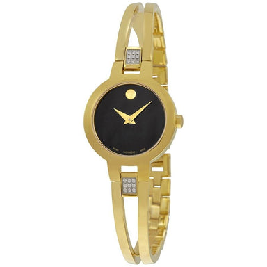 Movado Amorosa Quartz Gold-Tone Stainless Steel Watch 0607155 