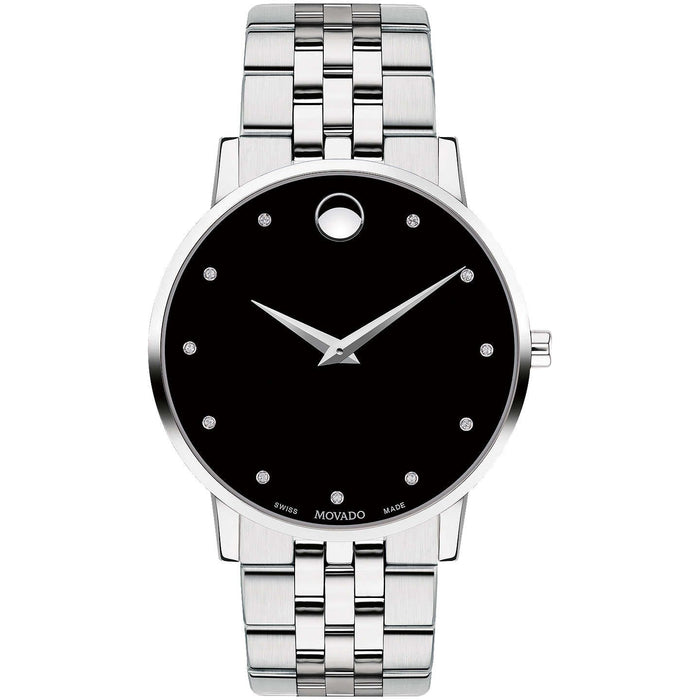 Movado Museum Quartz Stainless Steel Watch 0607201 