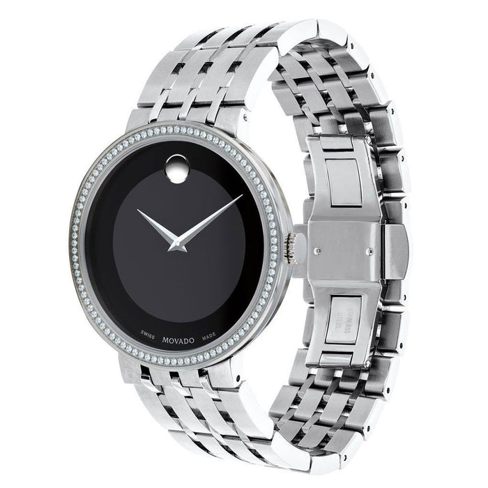 Movado Esperanza Quartz Diamond Stainless Steel Watch 0607238 
