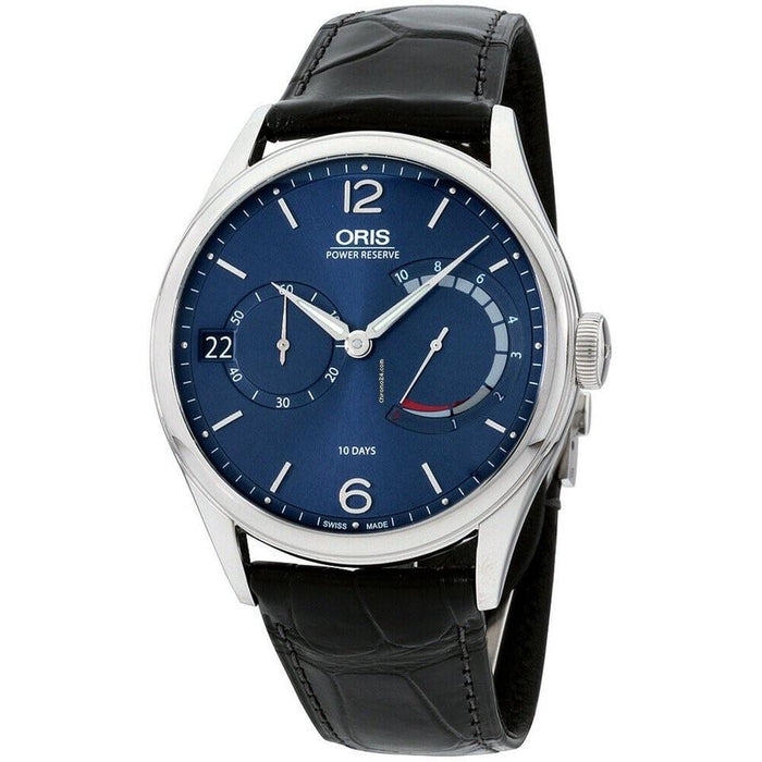 Oris Artelier Automatic Black Leather Watch 11177004065LSBLK 