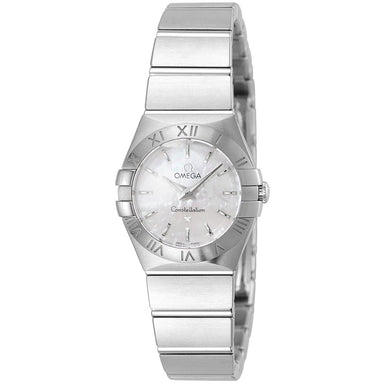 Omega Constellation Quartz Stainless Steel Watch 123.10.24.60.05.001 
