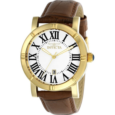 Invicta Men's 13971 Specialty Quartz 3 Hand White Dial Watch