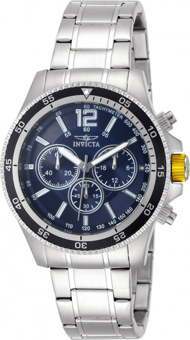 Invicta Men's 13974 Specialty Quartz Chronograph Blue Dial Watch