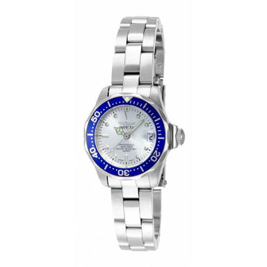Invicta Women's 14125 Pro Diver Quartz 2 Hand Silver Dial Watch