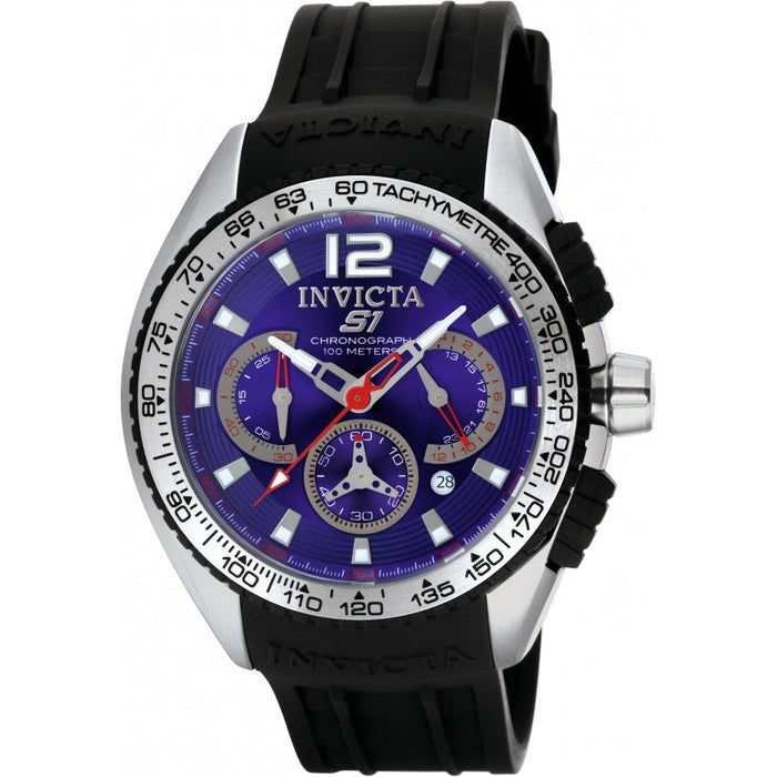 Invicta Men's 1451 S1 Rally Quartz Chronograph Blue Dial Watch