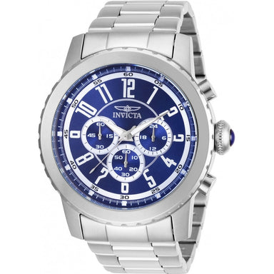 Invicta Men's 19464 Specialty Quartz Chronograph Blue Dial Watch