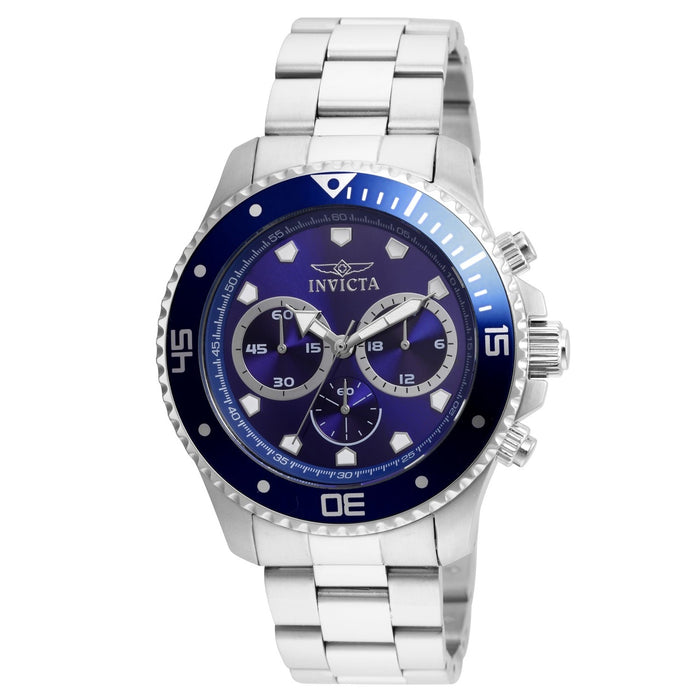 Invicta Men's 21788 Pro Diver Quartz Chronograph Blue Dial Watch
