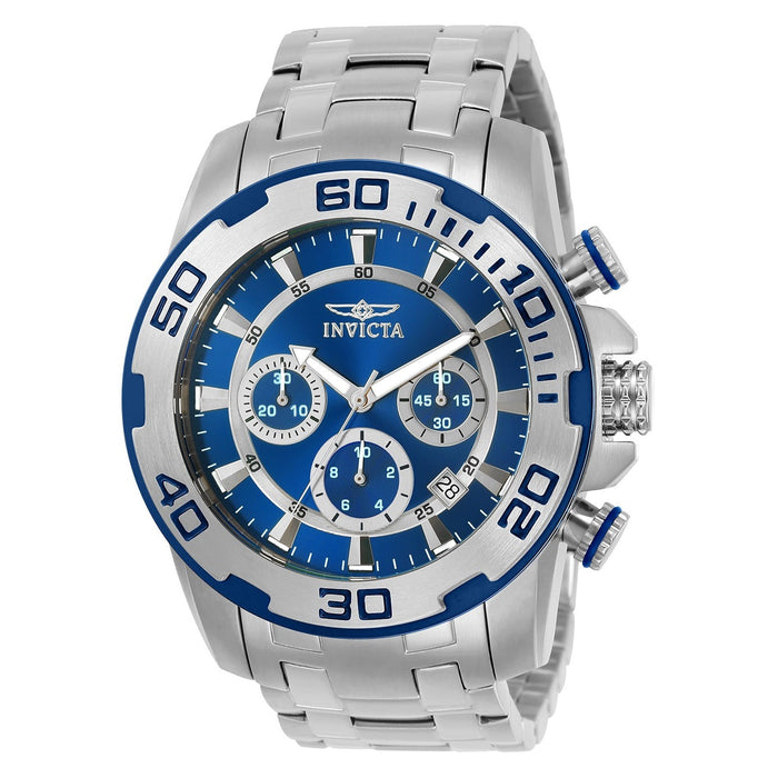 Invicta Men's 22319 Pro Diver Quartz Chronograph Blue Dial Watch