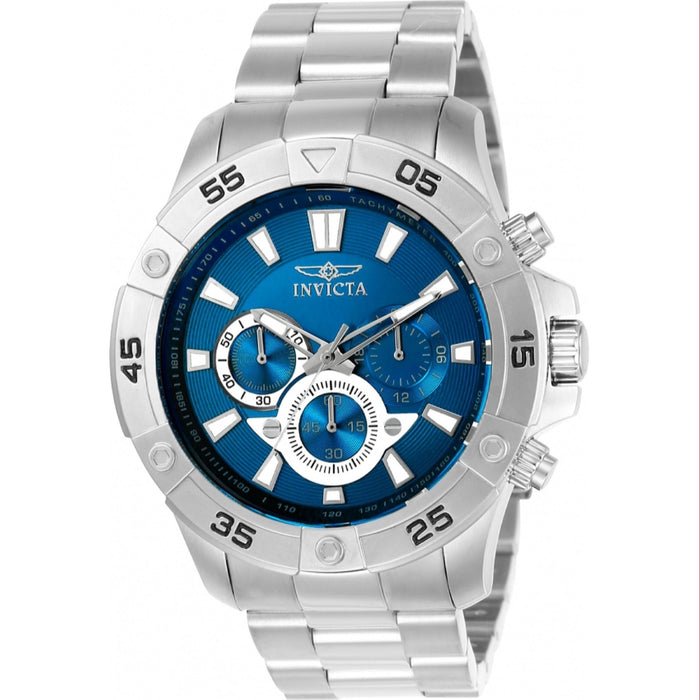 Invicta Men's 22787 Pro Diver Quartz Chronograph Blue Dial Watch