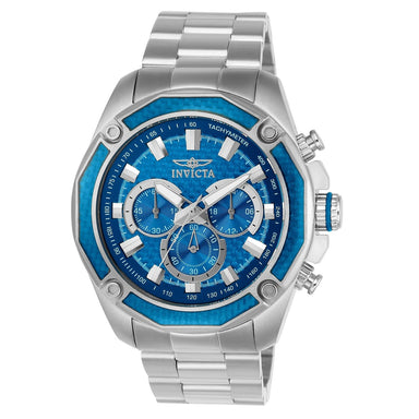 Invicta Men's 22804 Aviator Quartz Chronograph Blue Dial Watch