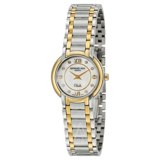 Raymond Weil Othello Quartz Diamond Two-Tone Stainless Steel Watch 2320-STG-00985 