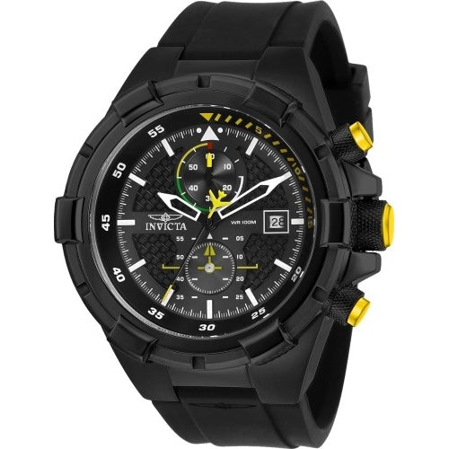 Invicta Men's 28103 Aviator Quartz Multifunction Black Dial Watch