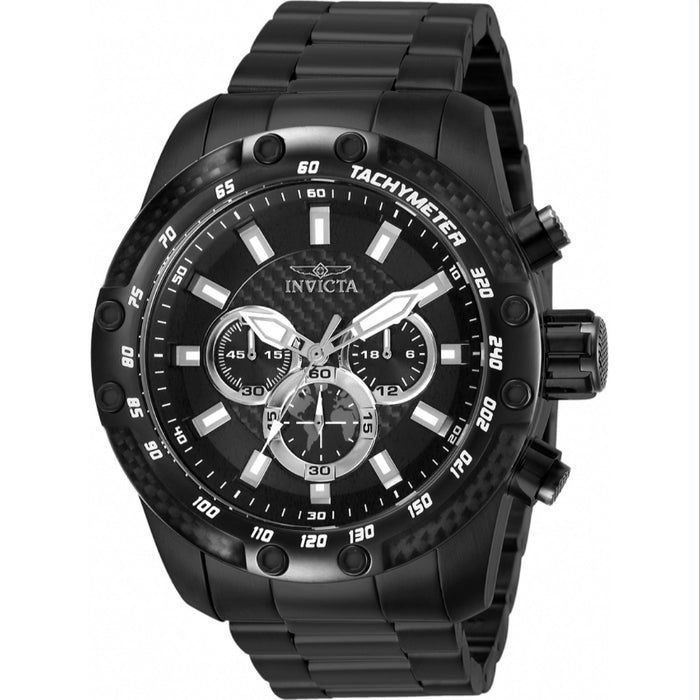 Invicta Men's 28660 Speedway Quartz Chronograph Black Dial Watch