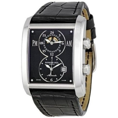 Raymond Weil Don Giovanni Automatic Automatic Black Leather Watch 2888-STA-20001 