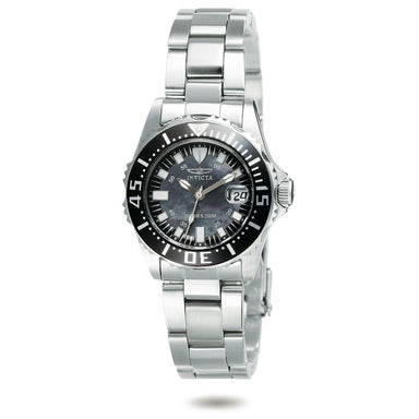 Invicta Women's 2959 Pro Diver Quartz 3 Hand Black Dial Watch