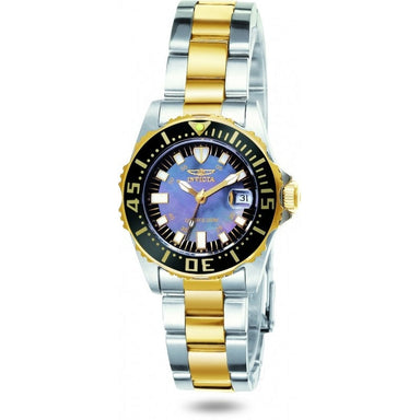 Invicta Women's 2960 Pro Diver Quartz 3 Hand Black Dial Watch