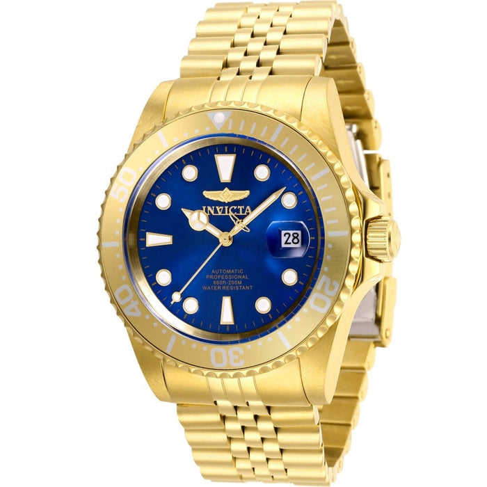 Invicta Men's 30097 Pro Diver Automatic 3 Hand Blue Dial Watch
