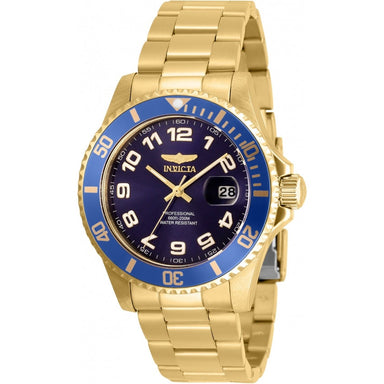 Invicta Men's 30694 Pro Diver Quartz 3 Hand Blue Dial Watch