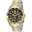 Invicta Men's 30944 Pro Diver Quartz 3 Hand Black Dial Watch