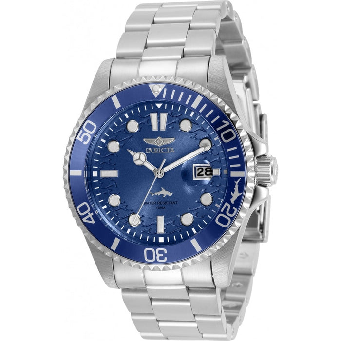 Invicta Women's 32056 Pro Diver Quartz 3 Hand Blue Dial Watch