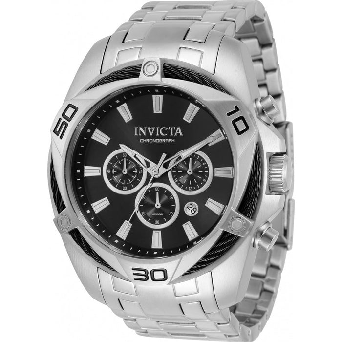 invicta Men's 32372 Bolt Quartz Chronograph Black Dial Watch