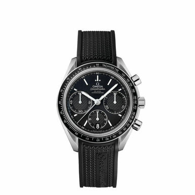 Omega Speedmaster Automatic Chronograph Black Rubber Watch 326.32.40.50.01.001 