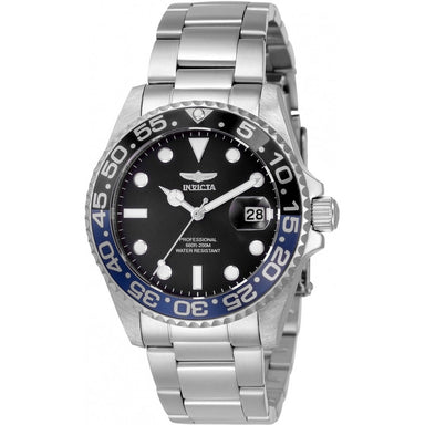 Invicta Women's 33258 Pro Diver Quartz 3 Hand Black Dial Watch