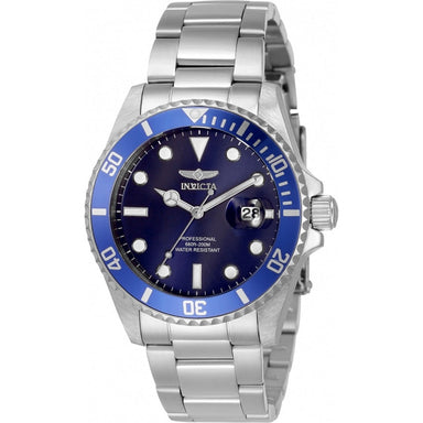 Invicta Women's 33273 Pro Diver Quartz 3 Hand Blue Dial Watch