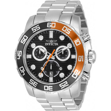 Invicta Men's 33299 Pro Diver Quartz Chronograph Black Dial Watch