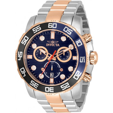 Invicta Men's 33301 Pro Diver Quartz Chronograph Blue Dial Watch
