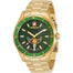 Invicta Men's 33464 Pro Diver Quartz 3 Hand Green Dial Watch