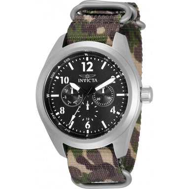 Invicta Men's 33627 Coalition Forces Quartz Chronograph Black Dial Watch
