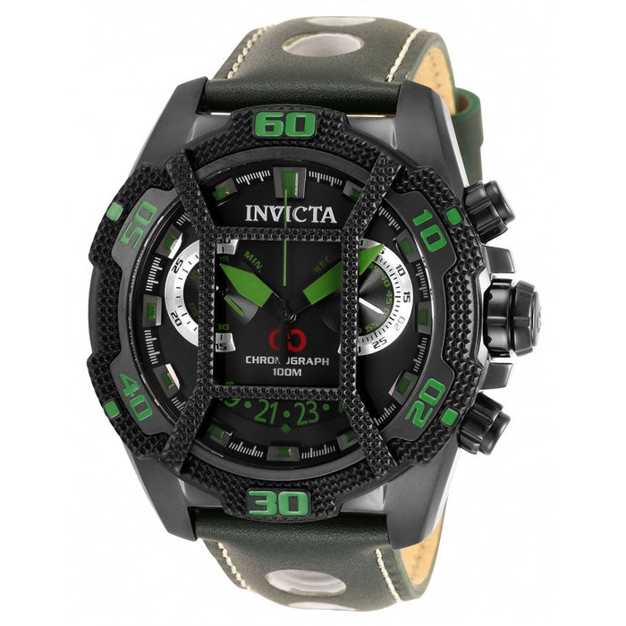 Invicta Men's 33855 Corduba Quartz Multifunction Black Dial Watch