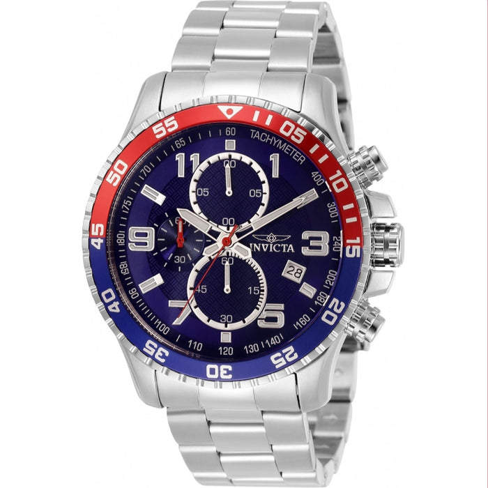 Invicta Men's 34030 Specialty Quartz Multifunction Blue, White Dial Watch