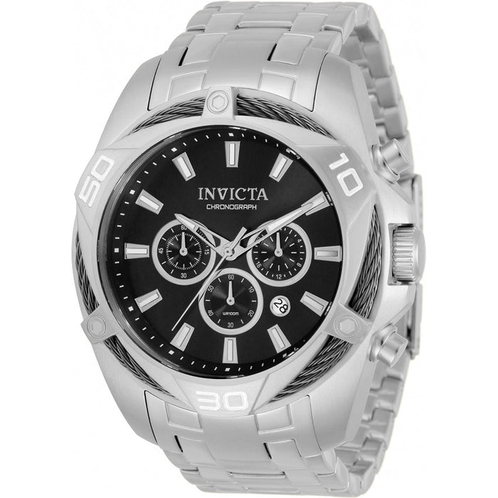 invicta Men's 34118 Bolt Quartz Chronograph Grey Dial Watch