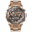 Invicta Men's 34226 Specialty Quartz Multifunction Rose Gold, Gunmetal Dial Watch