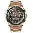 Invicta Men's 34227 Specialty Quartz Multifunction Rose Gold, Green Dial Watch