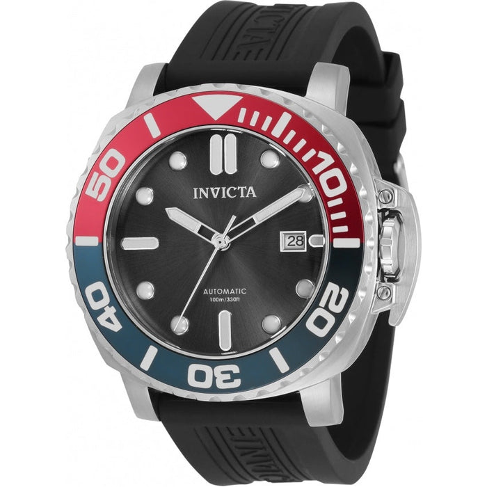 Invicta Men's 34317 Pro Diver Automatic 3 Hand Black Dial Watch